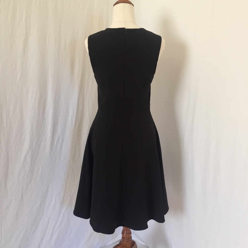 ZARA womens M black fitted dress lace up bodice sleeveless NEW woth tags LBD - Picture 7 of 16
